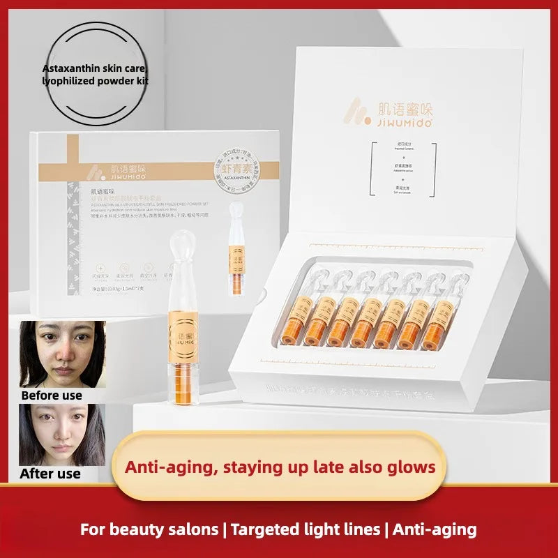 Astaxanthin Freeze-Dried Powder Serum – Firming & Hydrating Face Serum Qst