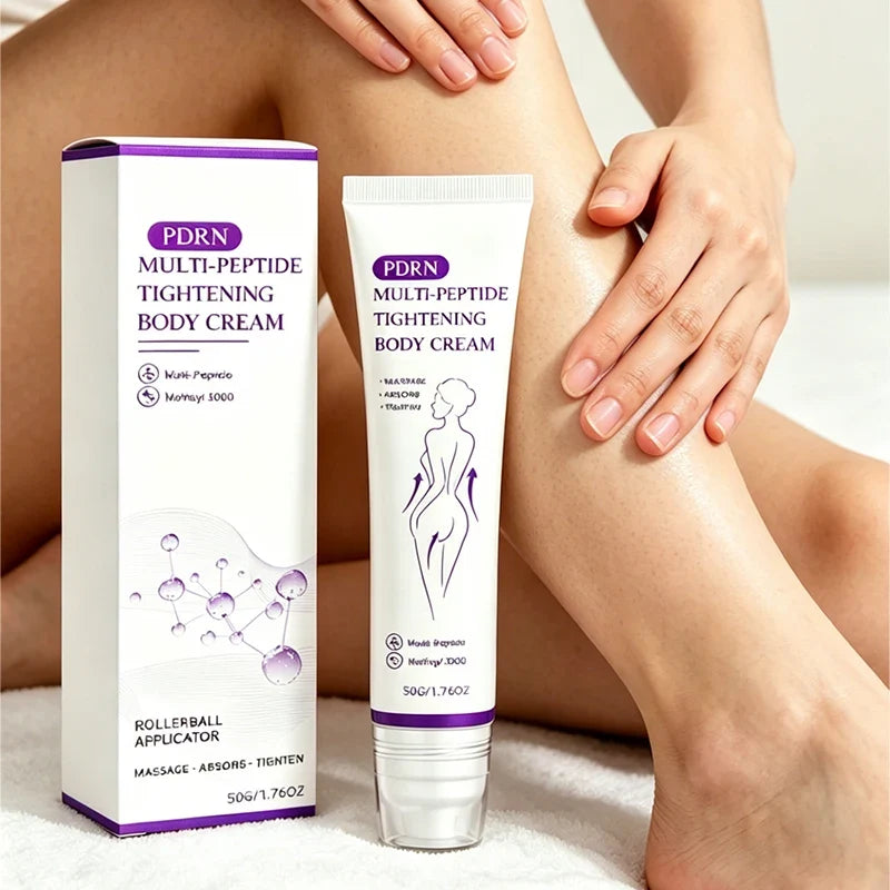 PDRN Body Lotion with Built-In Rolling Massager 100ml Body Lotion Massager Qme
