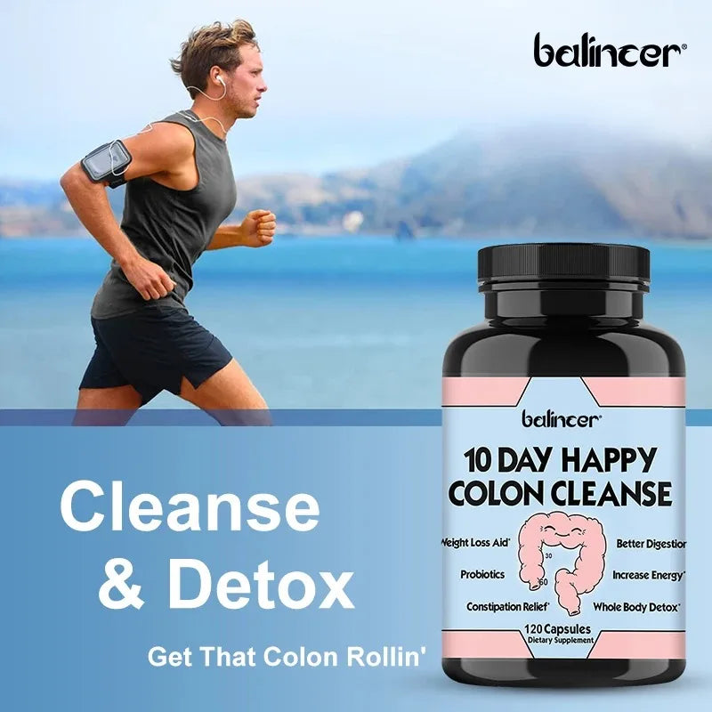 Kenofor Colon Cleanse Capsules – Non-GMO Digestive Support Digestive Supplement Qst