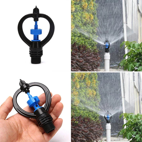 1" External Thread Rotary Sprinkler – Farm & Lawn Irrigation Rotary Garden Sprinkler Qme
