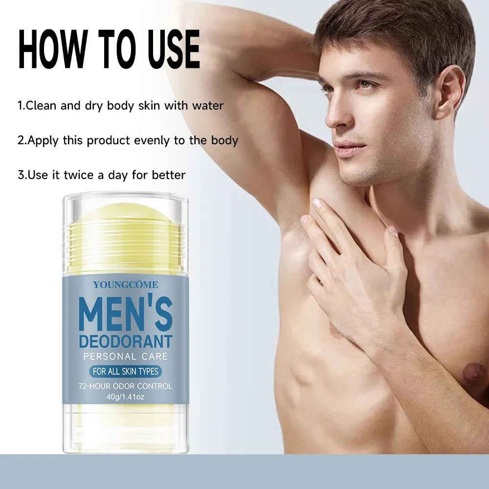 YOUNGCOME Men Deodorant Stick – All-Day Freshness Men's Deodorant Stick Qst