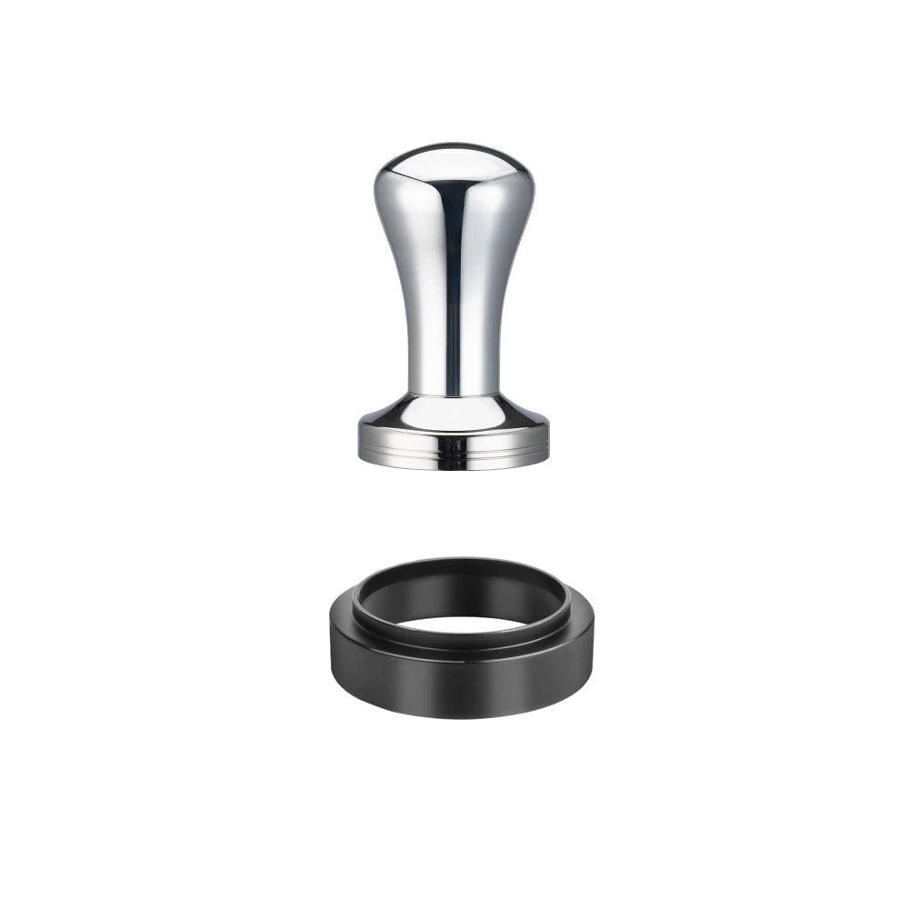 RECAFIMIL 51mm Espresso Tamper – DeLonghi Portafilter Fit Espresso Tamper Qst 1Tamper1Ring-Black