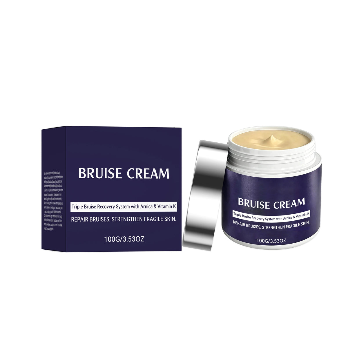 Arnica Bruise Repair Cream – Vitamin K & Calendula, 100g Skin Repair Cream Qst 100g Boxed