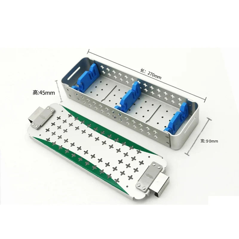 ENT Sterilization Tray Box & Instrument Holding Case | 4 Types Sterilization Tray Case Qme