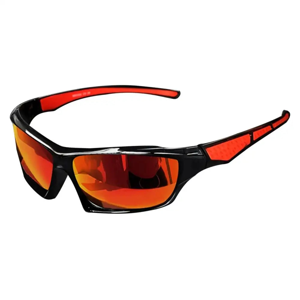 Men's Polarized Sunglasses – UV Protection & Anti-Glare Polarized Sunglasses Qme Red