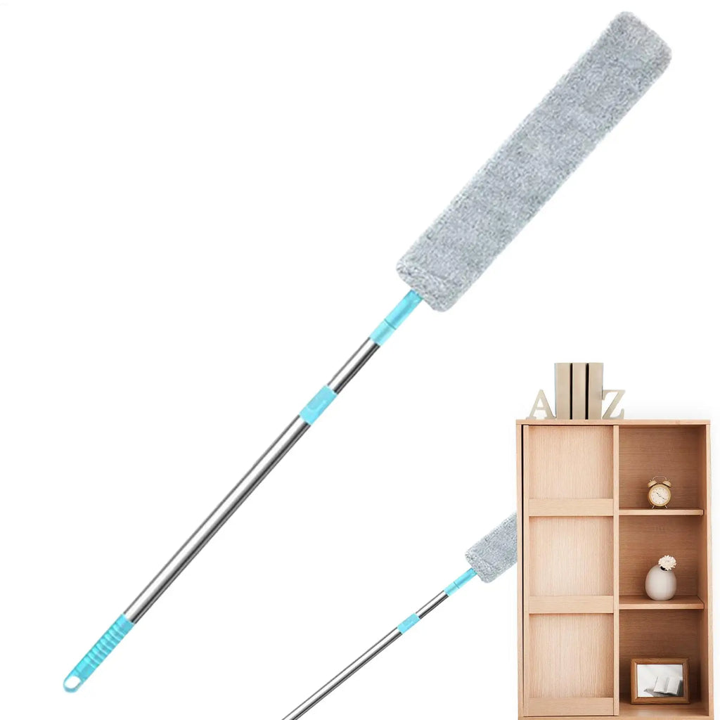Retractable Flat Duster – Washable Under Appliance Cleaning Tool Retractable Duster Qst