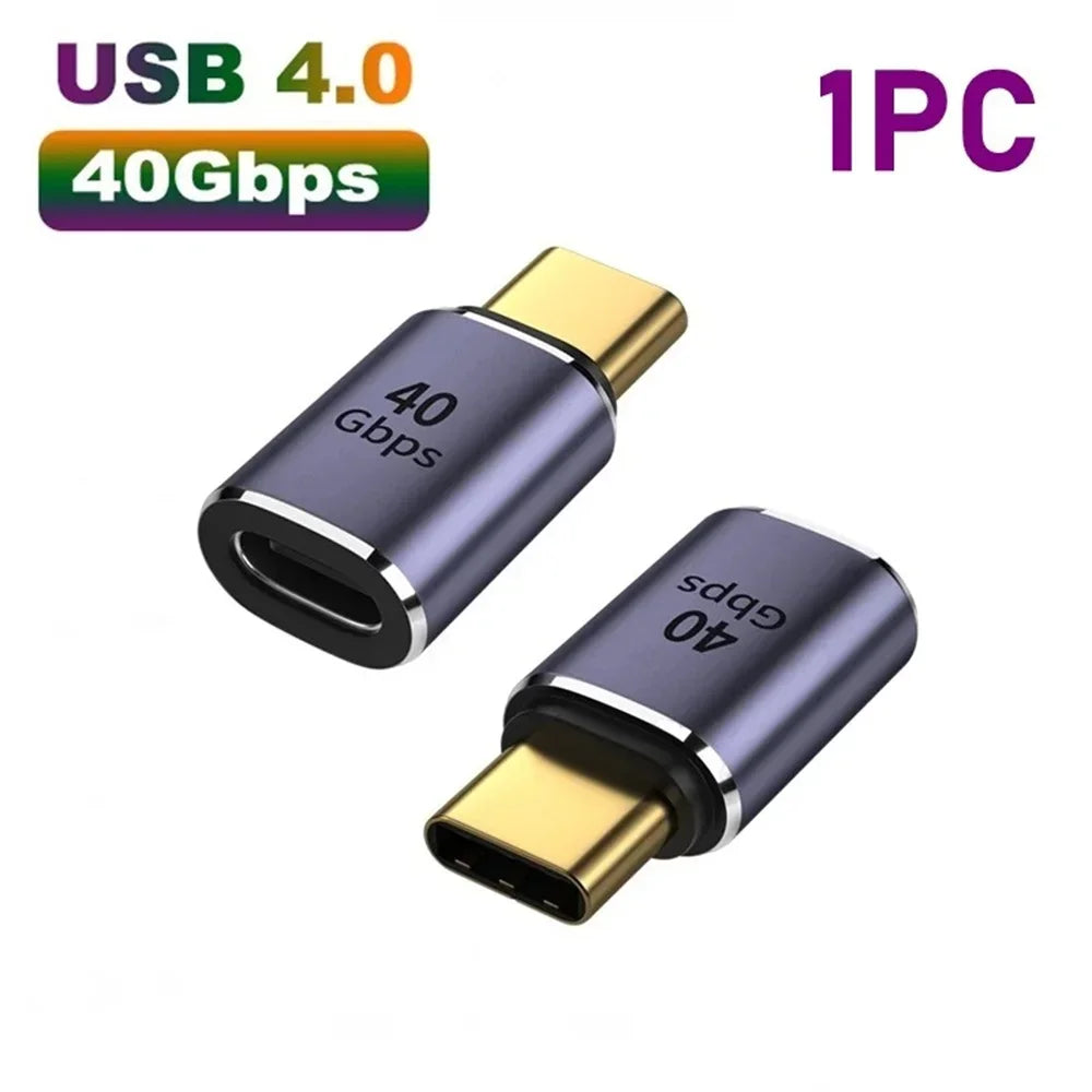 USB-C OTG Adapter 40Gbps 8K60Hz 100W PD Charging Converter USB-C OTG Adapter Qme 40Gbps A