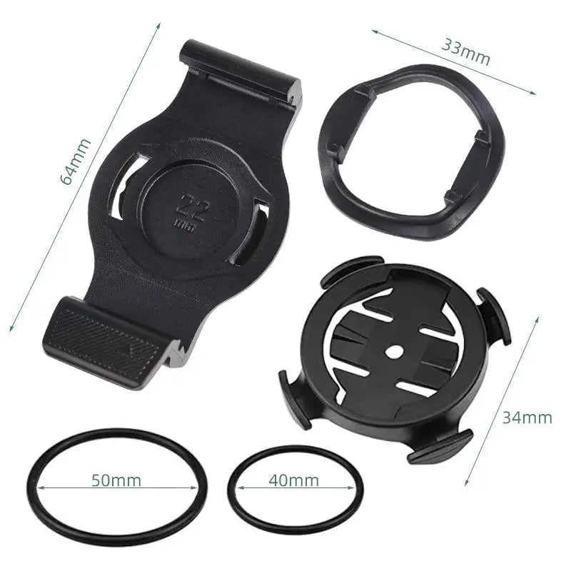 Garmin Quick Fit Quarter-Turn Bike Mount | 20mm & 22mm Bicycle Watch Mount Qme