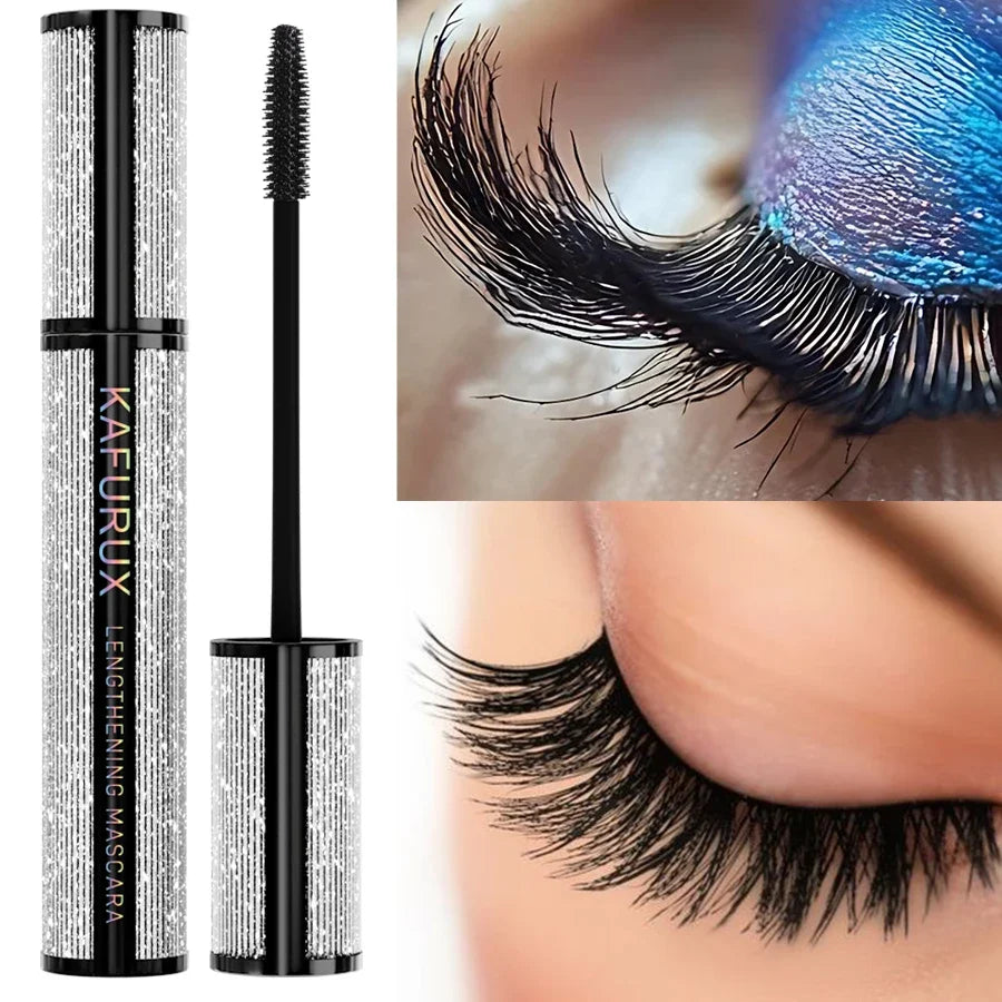 5D Black Lengthening Mascara – Volumizing Lash Extension Brush Lengthening Mascara Qme