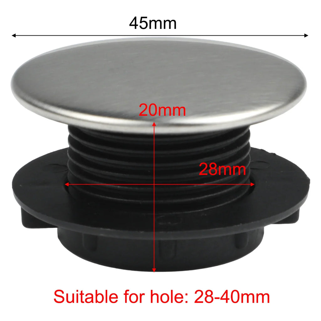 Kitchen Sink Tap Hole Blanking Cover – Decorative Faucet Cap Sink Hole Cover Qme