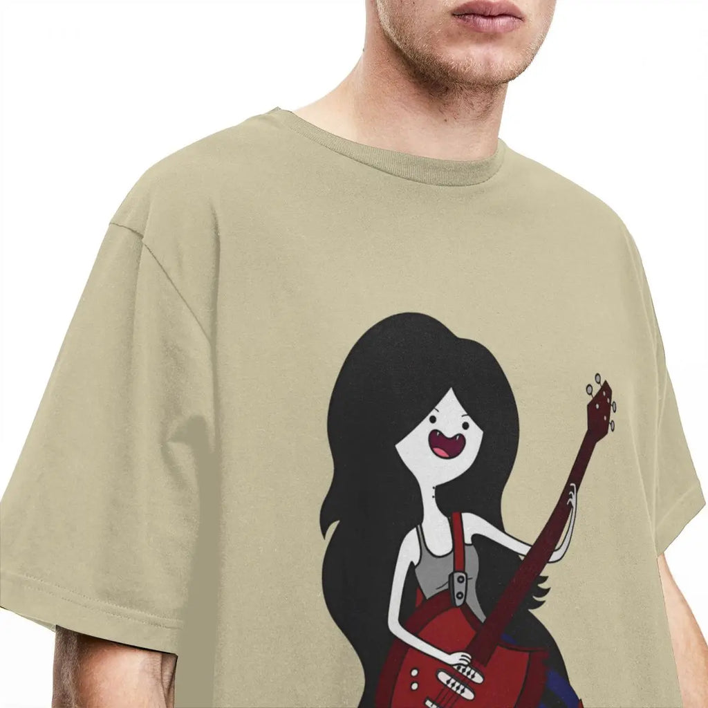 Men's Marceline Y2K Retro Graphic Cotton T-Shirt | Harajuku Graphic T-Shirt Qst