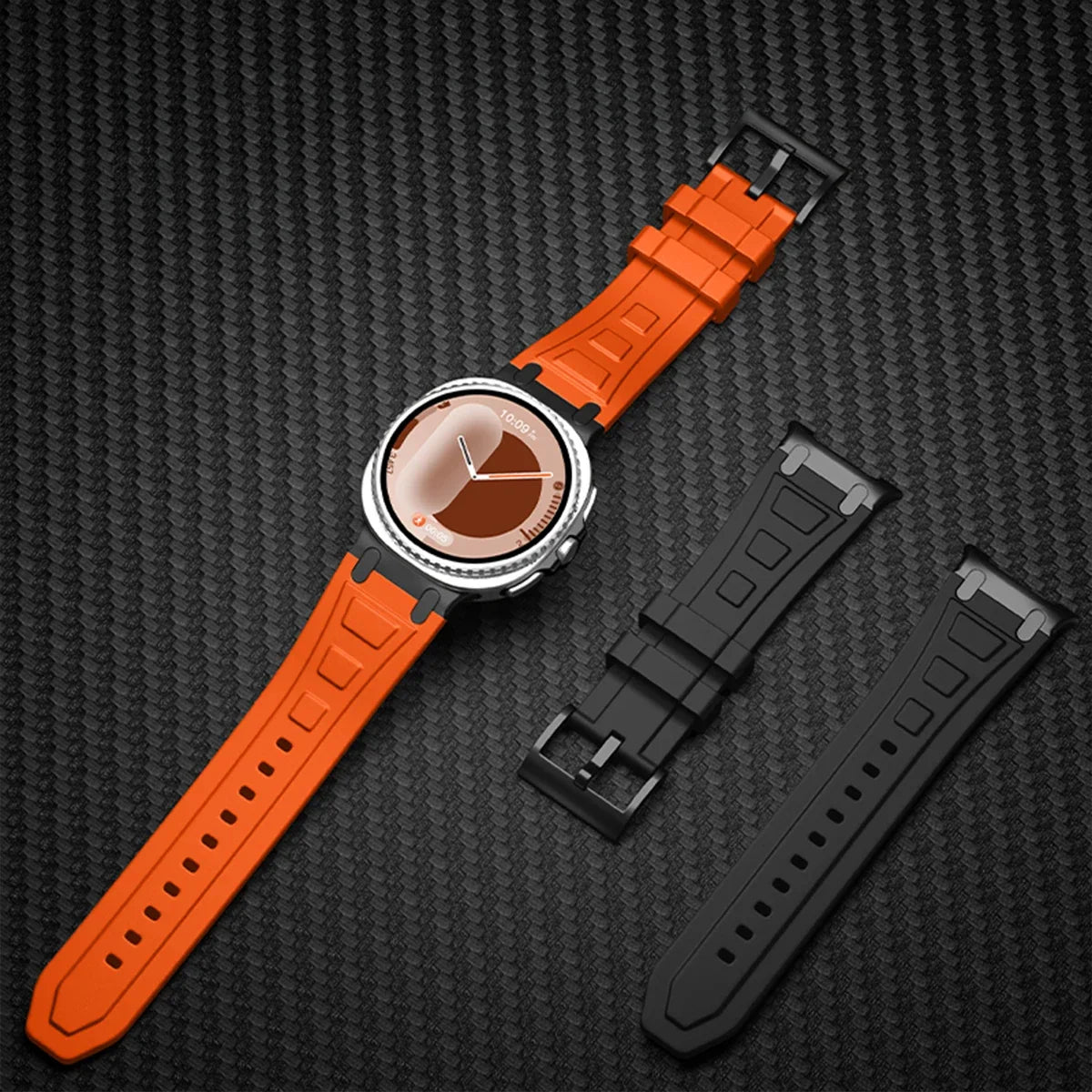 Silicone Sport Band for Samsung Galaxy Watch 9 & 8 Silicone Watch Band Qme