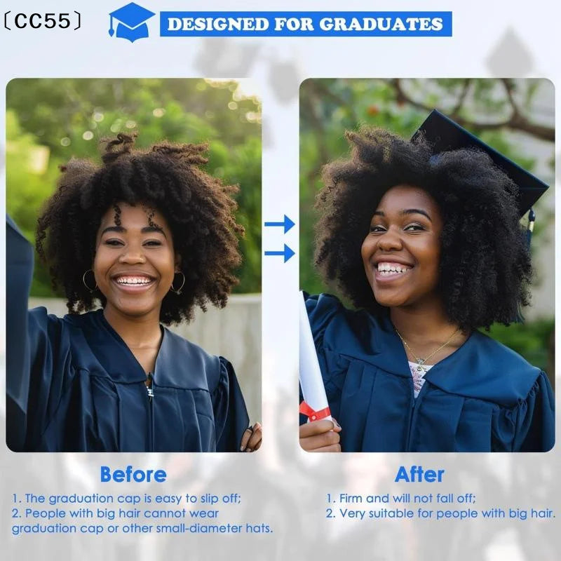 Graduation Cap Headband – Non-Slip Elastic Party Accessory Party Headband Qst