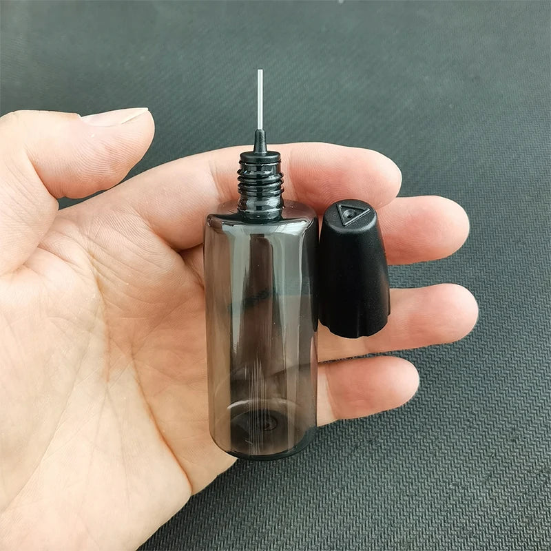 30ml Needle-Tip PET Dispensing Bottle – Nail Art, Tattoo & Crafts Precision Dispensing Bottle Qme