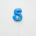 Dinosaur Number Birthday Candles – Cartoon Cake Topper Birthday Number Candles Qst 5