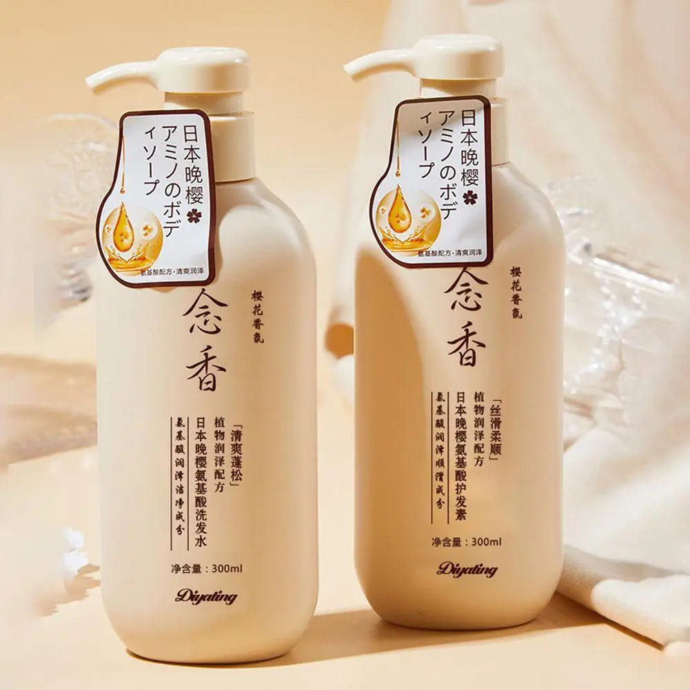 Japanese Amino Acid Shampoo, Conditioner & Body Wash 300ml Amino Acid Shampoo Qme