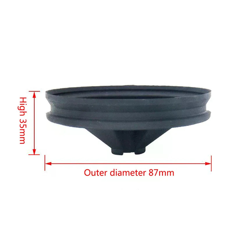 Rubber Quiet Collar Sink Baffle & Splash Guard for Disposal Disposal Sink Baffle Qme