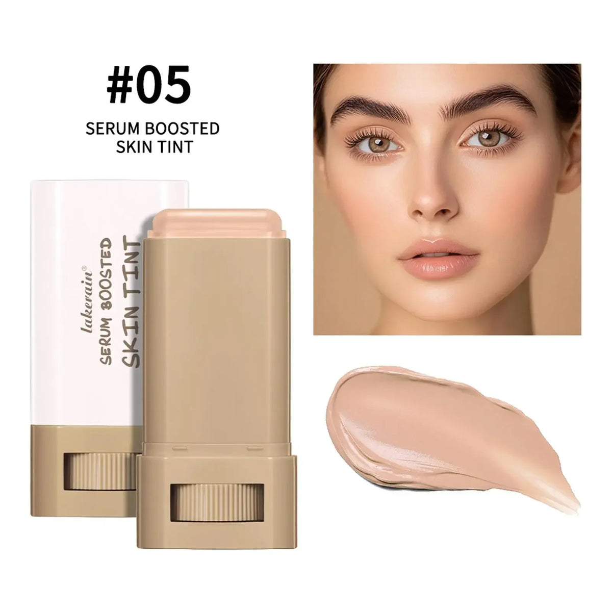 Qme Stick Foundation Skin Tint – High Coverage Plumping Formula Foundation Stick Qme A5