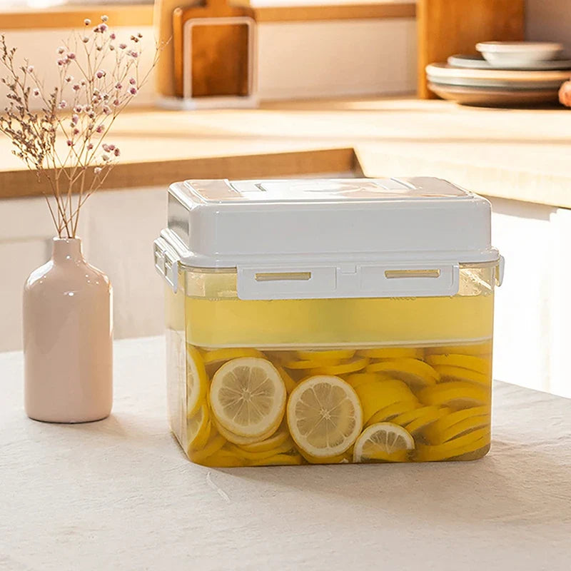 4L Fermentation Jar for Kimchi, Sauerkraut & Pickles Fermentation Container Qme