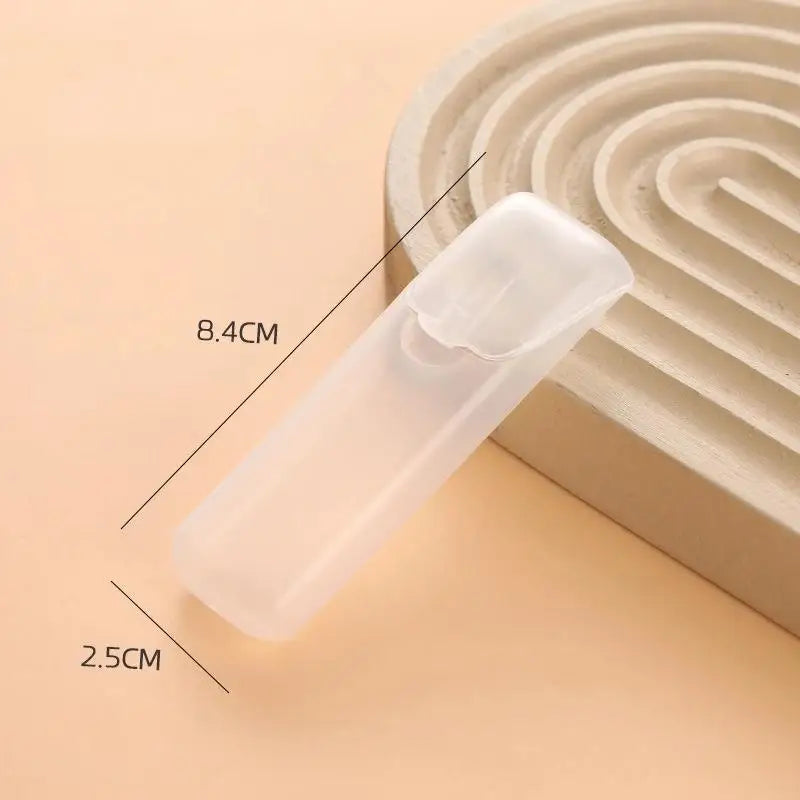 Mini Transparent Travel Storage Box – Toothpick & Swab Holder Travel Storage Box Qme A1