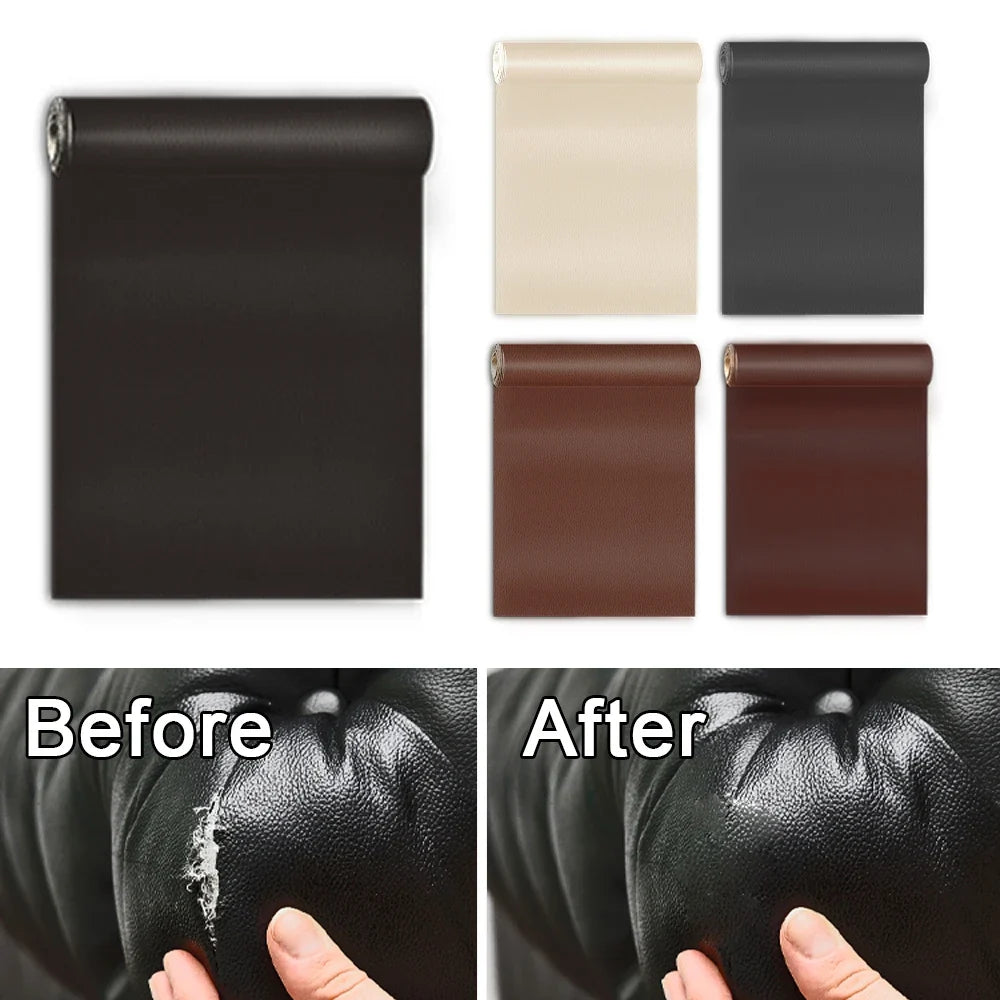 Self-Adhesive PU Leather Repair Patch for Sofa, Car & Furniture Leather Repair Patch Qme