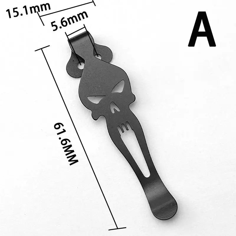 Titanium Alloy Pocket Clip for ZT Folding Knives – Swayboo Knife Pocket Clip Qst Type A