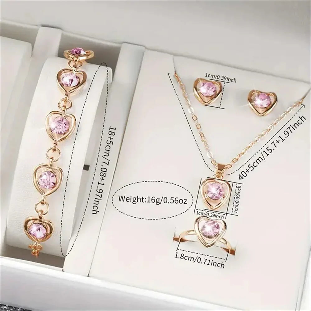 Women's Pink Suede Quartz Watch – Floral Bezel Snowflake Dial Women's Fashion Watch Qme