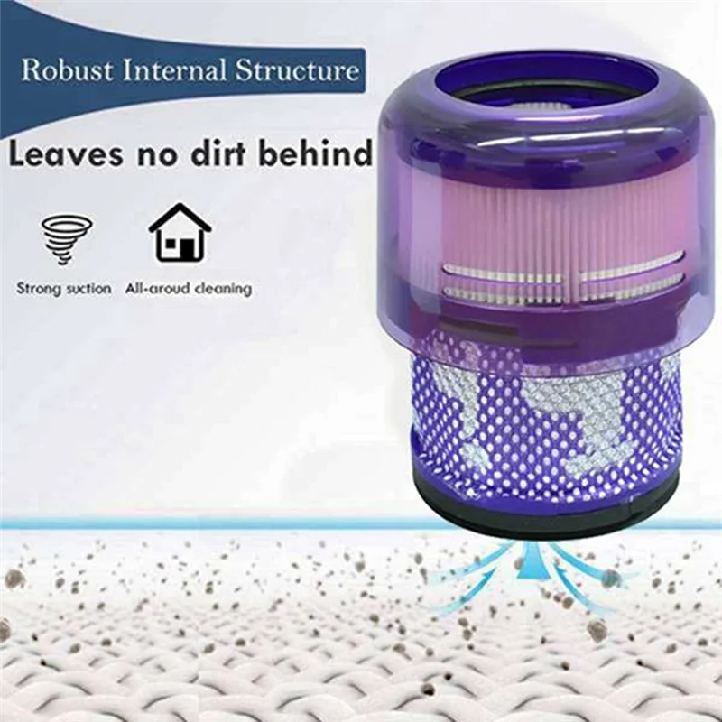 Dyson Omni-Glide SV19 Soft Roller Brush Head & Filter Kit Vacuum Replacement Parts Qst