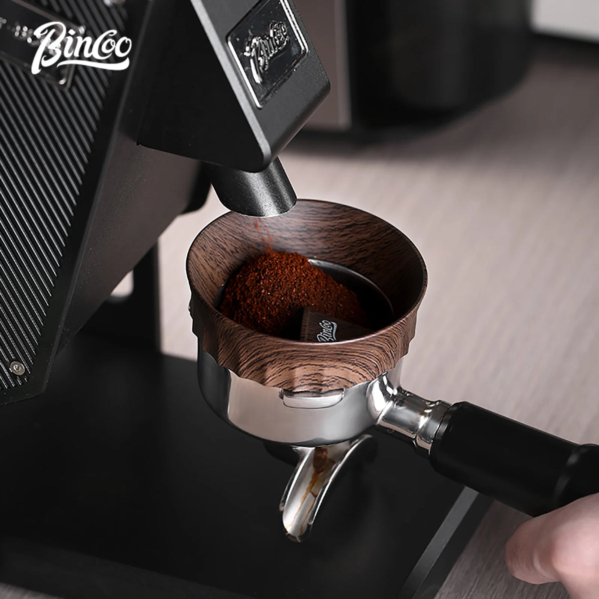Bincoo Magnetic Coffee Dosing Ring 51mm 58mm Portafilter Espresso Dosing Ring Qst