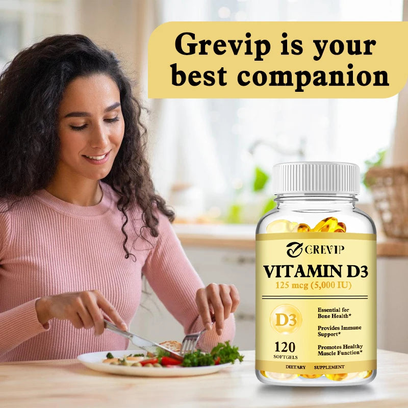 Coolkin Vitamin D3 Supplement – Immune & Muscle Support Vitamin D3 Supplement Qst