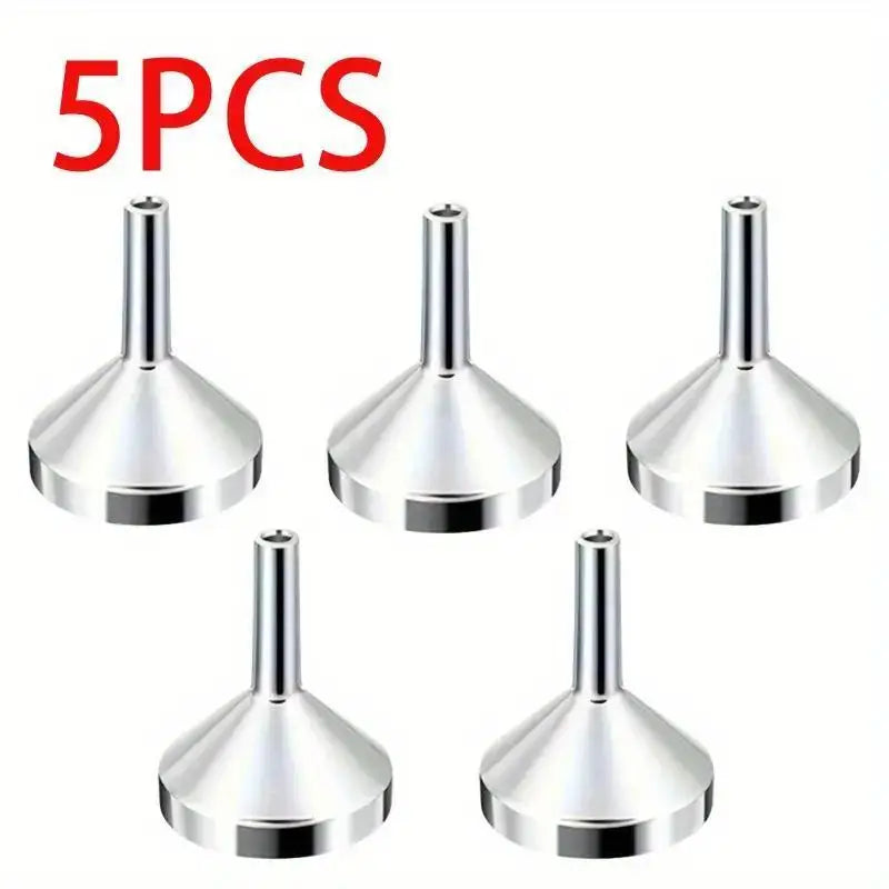 Perfume & Essential Oil Filling Funnel Set – 5 Pcs | Qme Liquid Filling Funnel Qme 5pcs