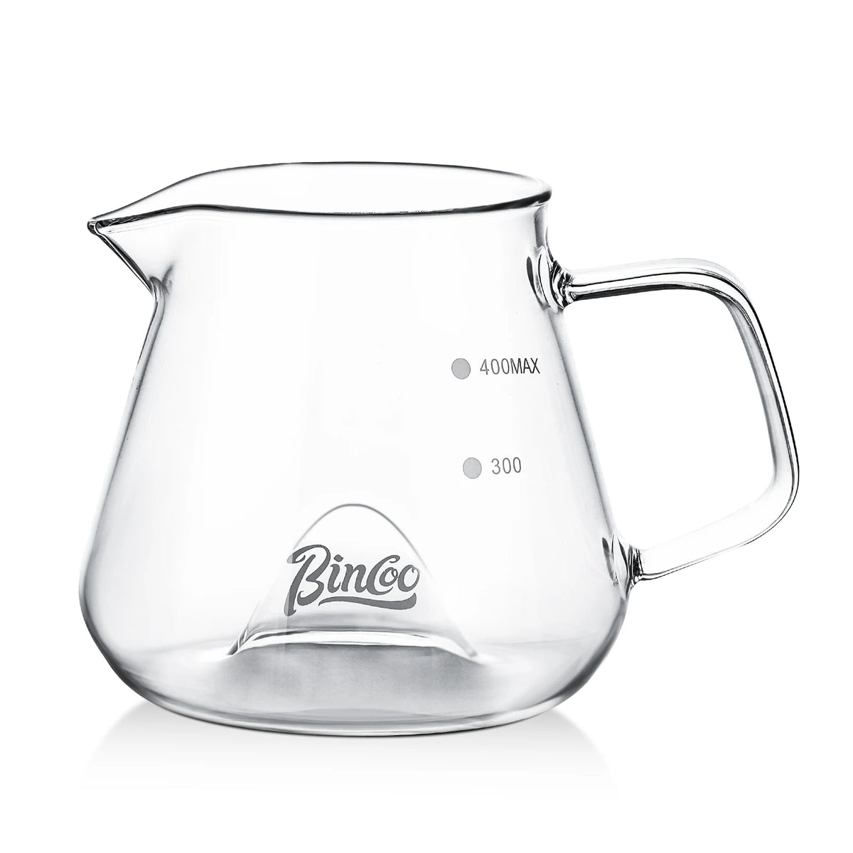 Bincoo Heat-Resistant Glass Coffee Server Large Carafe Glass Coffee Carafe Qst Transparent