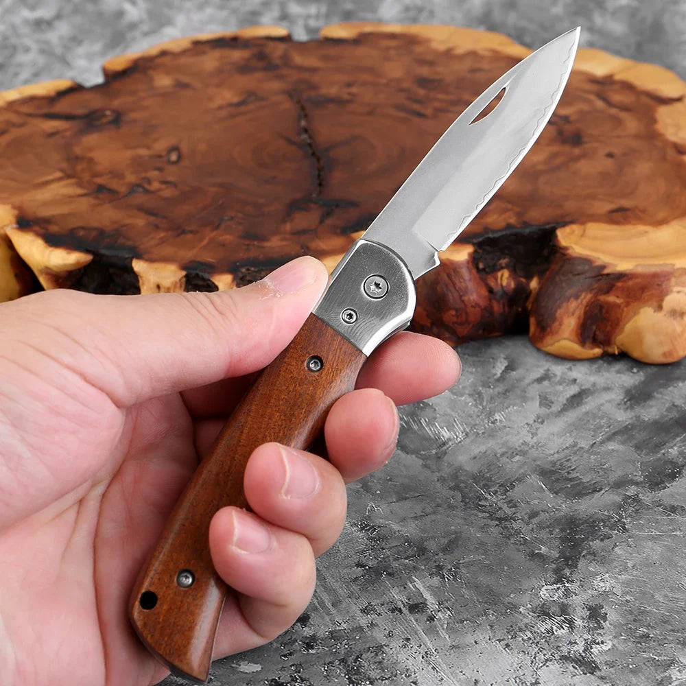 XITUO VG10 Folding Pocket Knife – Camping & Outdoor Blade Folding Pocket Knife Qst
