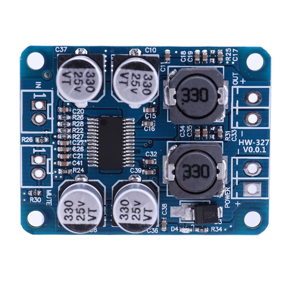 TPA3118 PBTL Mono Digital Audio Amplifier Board DC 8-24V Audio Amplifier Board Qme 1 Pcs