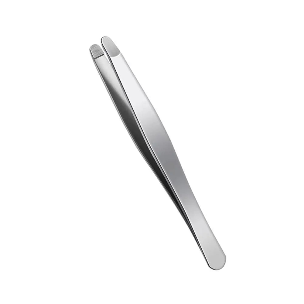 Stainless Steel Eyebrow Tweezers & Grooming Scissors | Men & Women Eyebrow Grooming Set Qme tweezers
