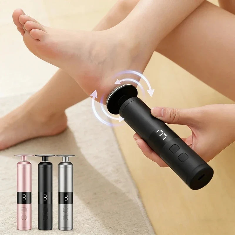 Electric 2-in-1 Foot & Nail Grinder | USB Rechargeable Electric Foot Nail Grinder Qme