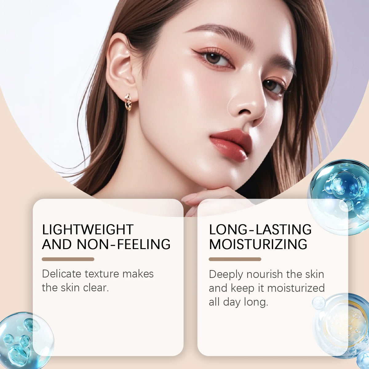 Hoygi Matte Liquid Foundation – Lightweight, Brightening, All Skin Liquid Foundation Qst