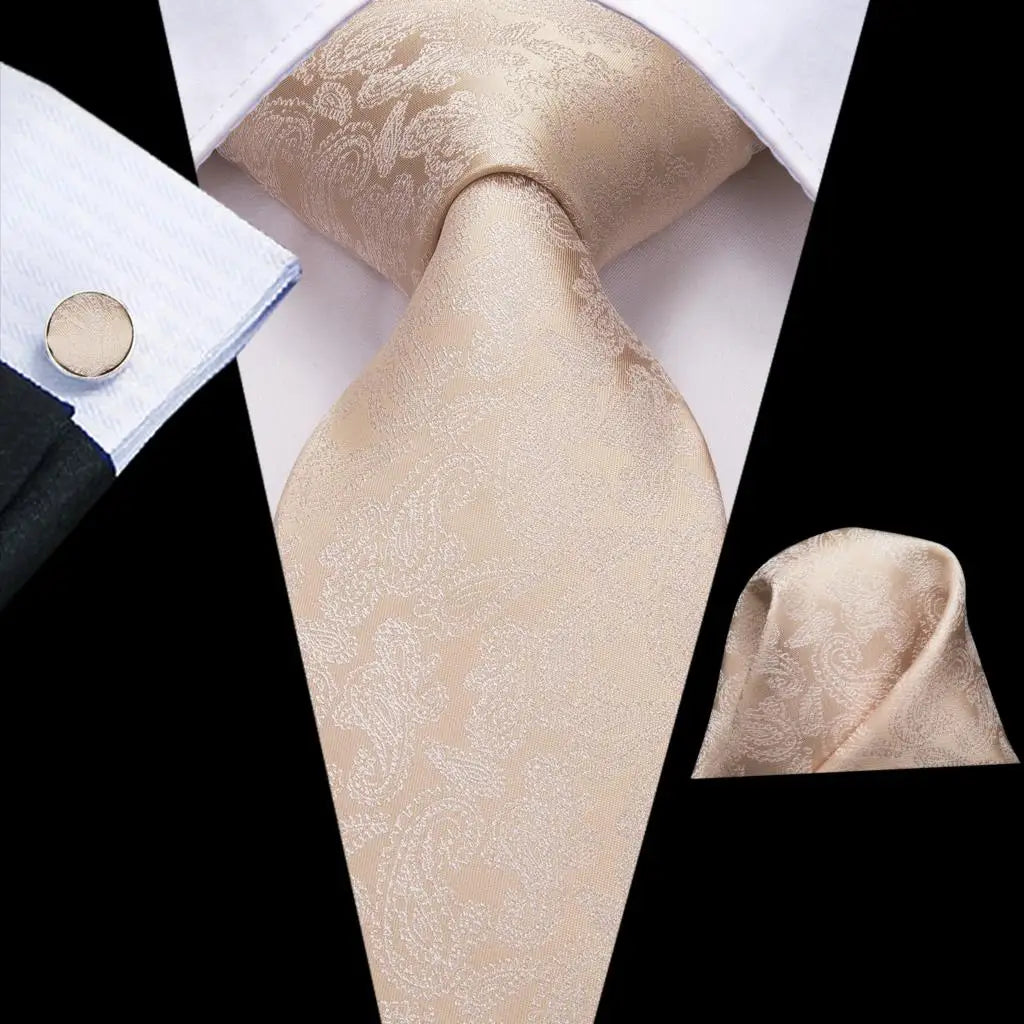 Men's Floral Necktie – Wedding & Party Tie | 46 Colors Floral Necktie Qme SN-3157