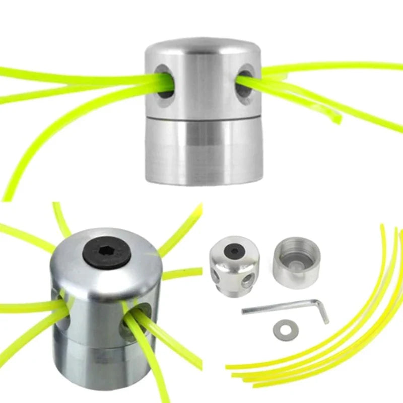 Universal Aluminum 4-Line Trimmer Head for Brush Cutter Trimmer Head Qme