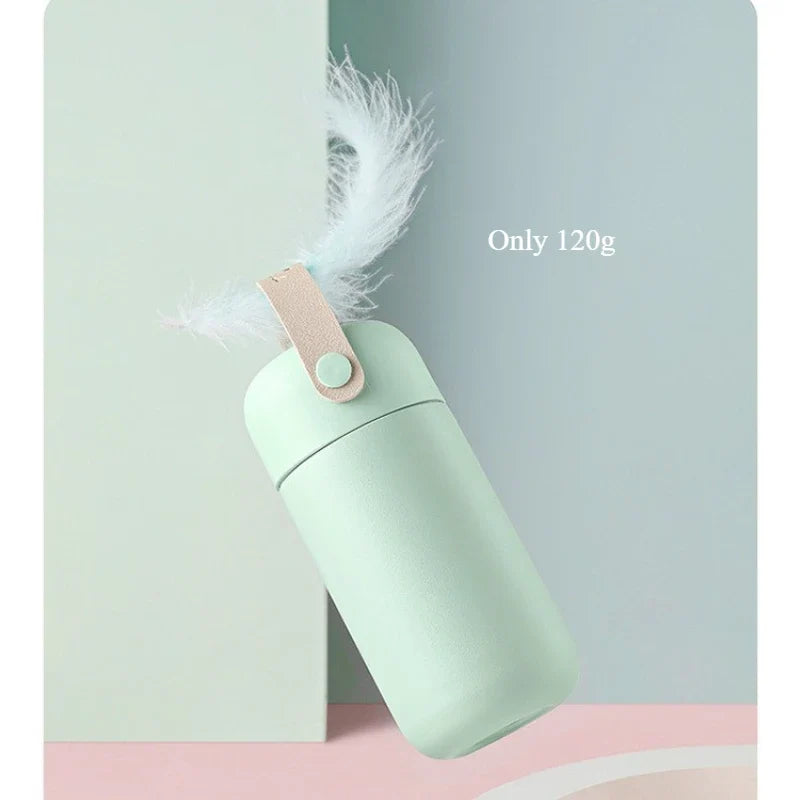 Macaron Palette Mini Pocket Thermos Cup – 150ml Stainless Steel Mini Thermos Cup Qme