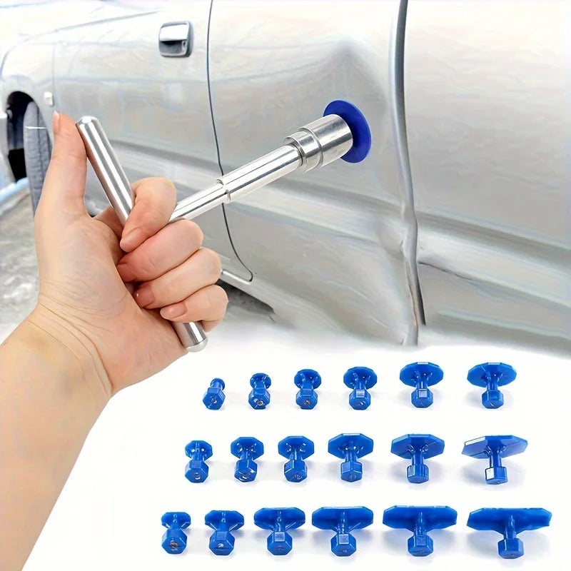 Paintless Dent Repair Kit with 18 Spacers – Hail & Bodywork Paintless Dent Repair Kit Qme