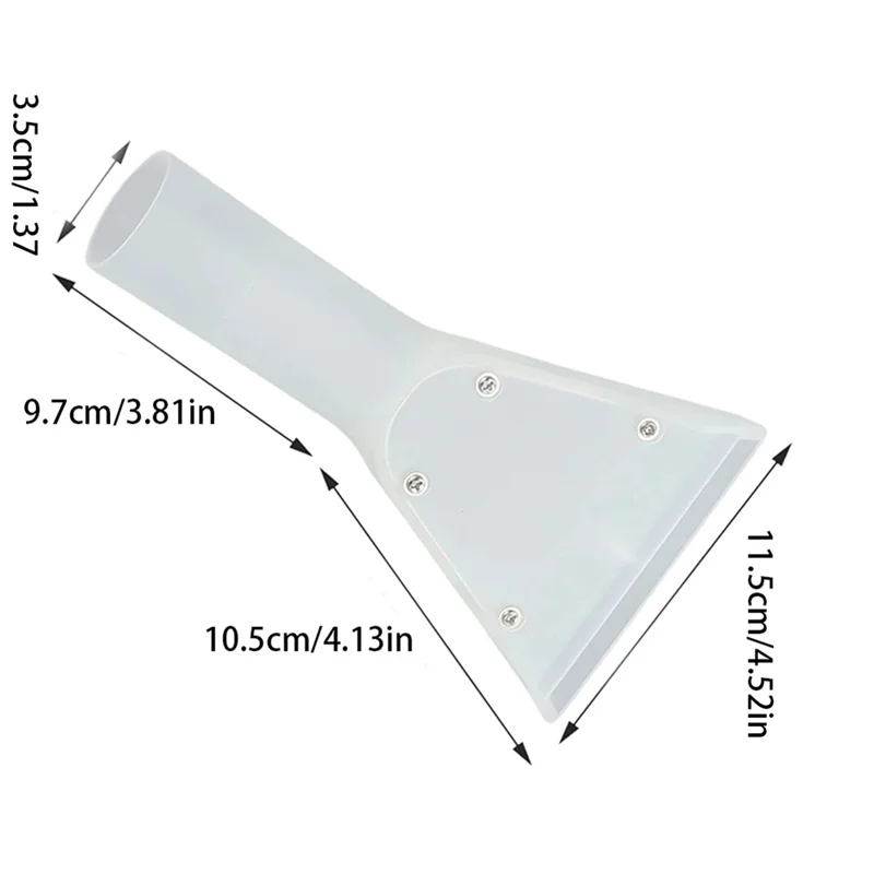 MiLESEEY B15C Carpet & Upholstery Vacuum Scraper Head Vacuum Cleaner Attachment Qst
