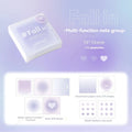 112-Sheet Self-Adhesive Sticky Notes Portable Notepad | Qme Sticky Notes Notepad Qme purple