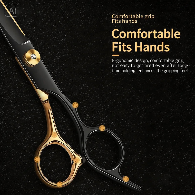 Professional Hair Cutting Scissors & Thinning Shears 6 Inch Hair Cutting Scissors Qme