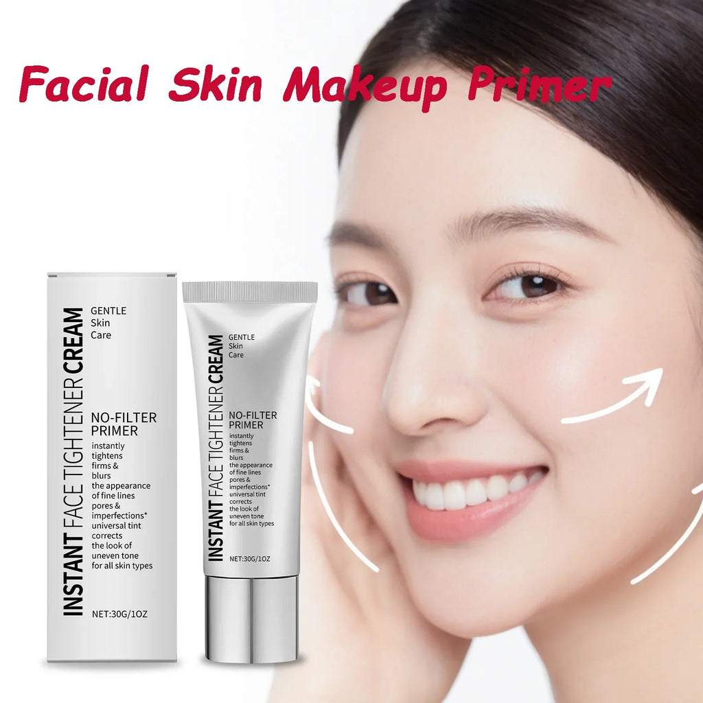 Face Firming Primer Moisturizer | Hydrating Pre-Makeup Cream Face Primer Moisturizer Qme