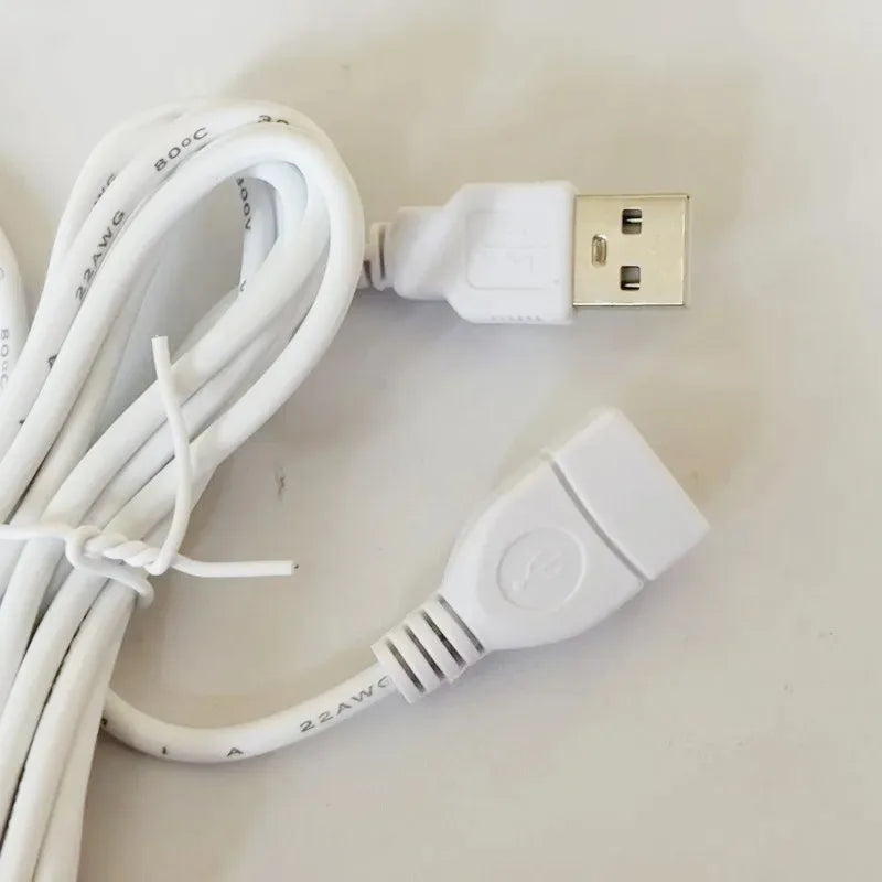 5V USB Dimmable LED Strip Light with Touch Switch – 3 Pack LED Strip Light Qme