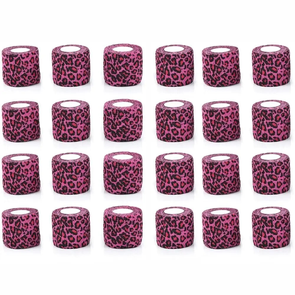 Tattoo Machine Grip Tape – Anti-Slip Waterproof Nonwoven Wrap Tattoo Grip Tape Qme 24PCS