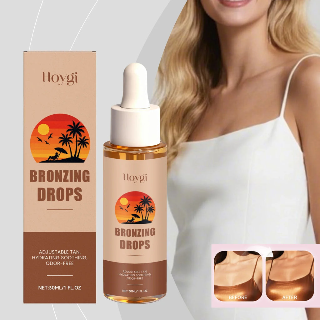 Sunless Tanning Drops – Gradual Bronzing Face Drops by Qme Sunless Tanning Drops Qme