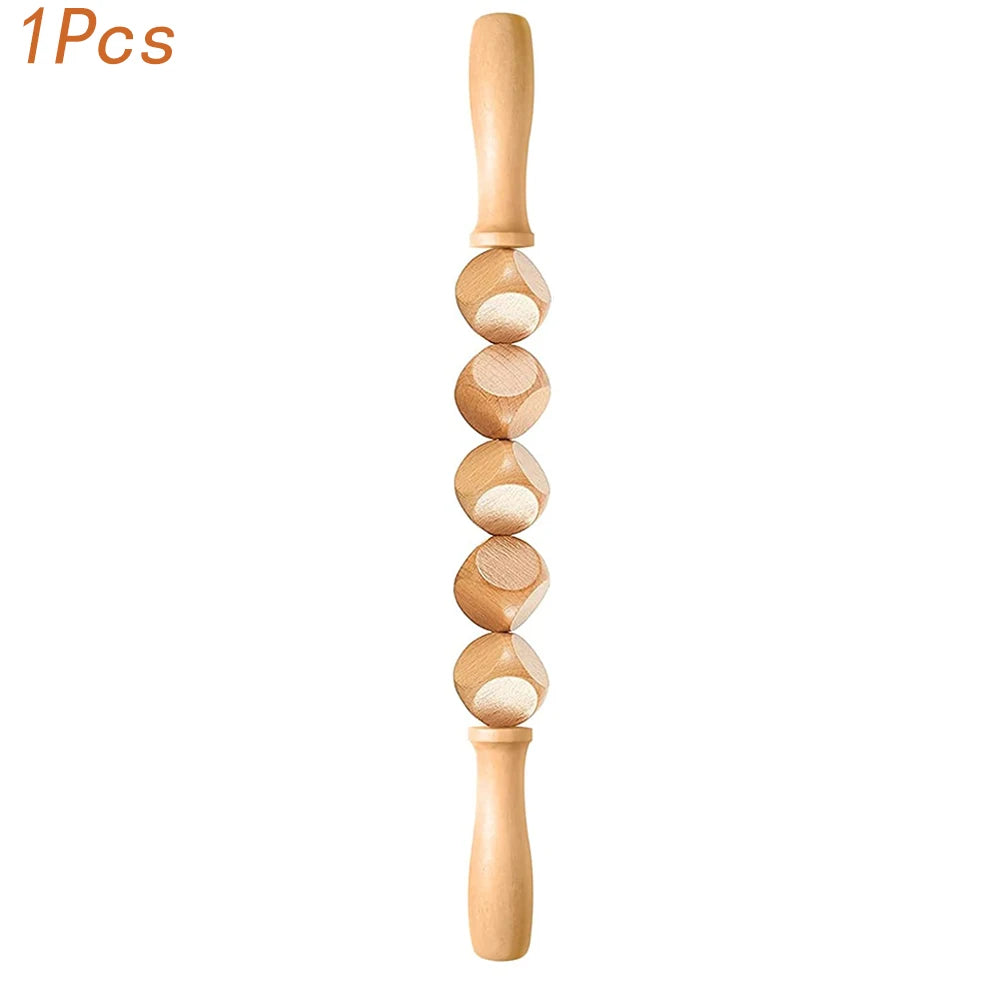 Wood Maderoterapia Massage Roller – Gua Sha Body Massager Wood Body Massager Qst Wood-9