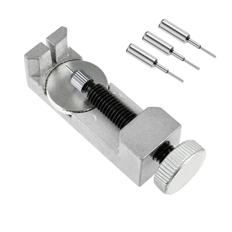 Metal Watch Strap Link Pin Remover & Repair Tool | 16 Colors Watch Repair Tool Qme 08-Silver